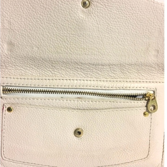 Marc by Marc Jacobs Cream and Red leather Women's wallet/ clutch - Picture 4 of 6